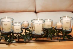 WMG Lincoln - Windlicht 70 cm mit 7 Gläsern