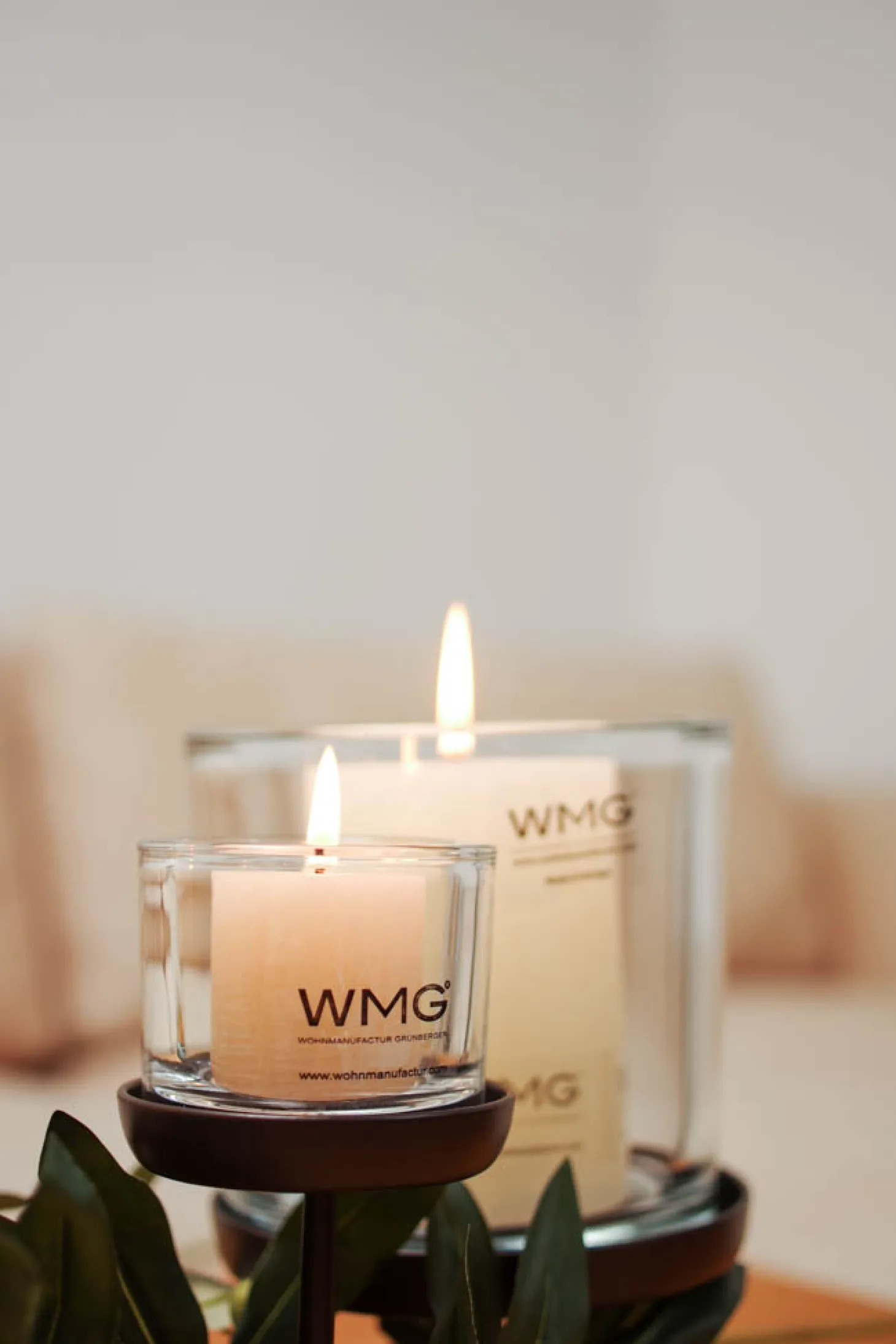 WMG Lincoln - Windlicht 70 cm mit 7 Gläsern