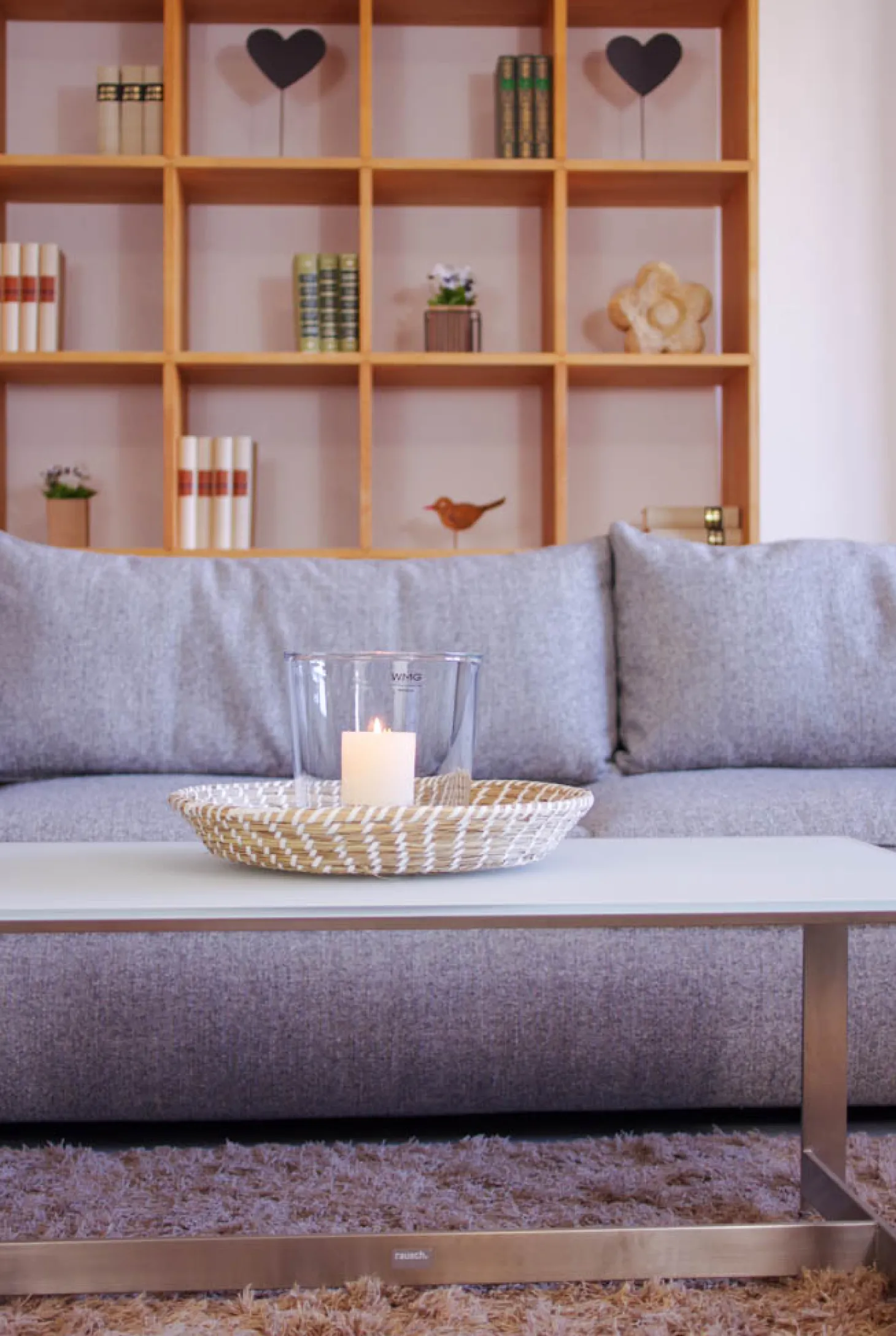 WMG Schale Gras natur/weiß