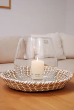 WMG Schale Gras natur/weiß