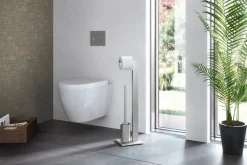 Zack Atore Toilettenbutler matt - stabiler Stand