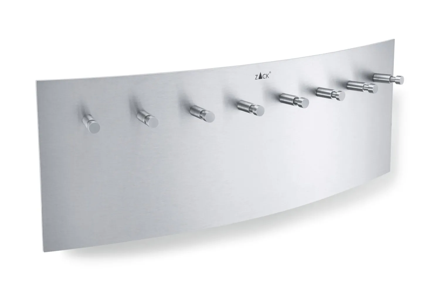 Zack Ergo Schlüsselbrett aus Edelstahl mit 8 Haken