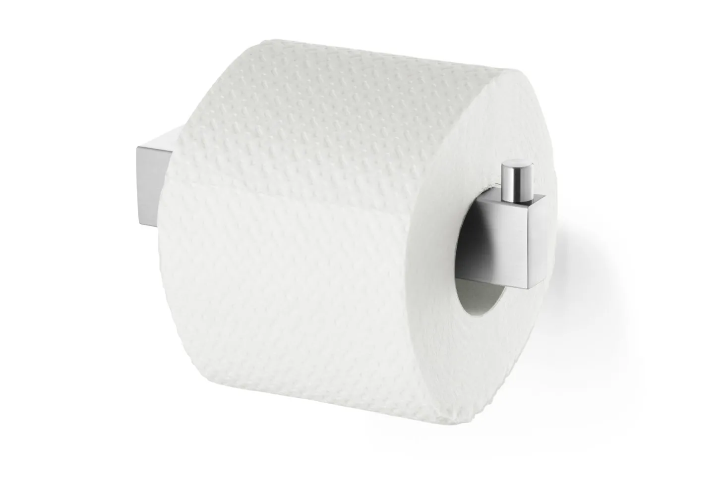 Zack Linea leichter Toilettenpapierhalter Edelstahl matt