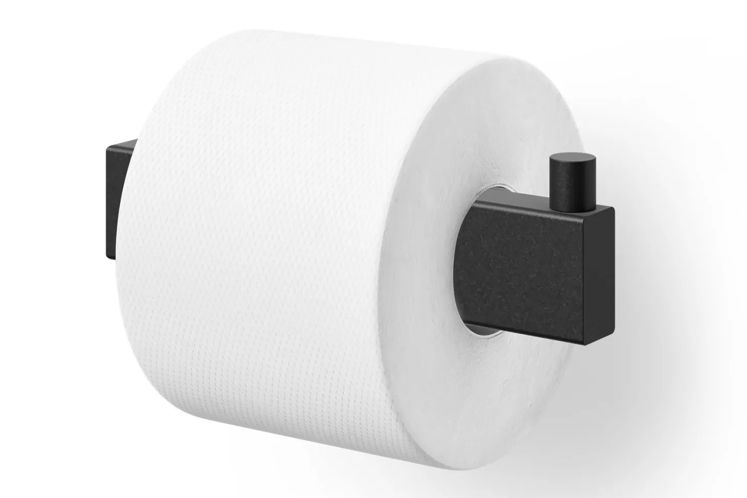 Zack Linea leichter Toilettenpapierhalter Edelstahl matt