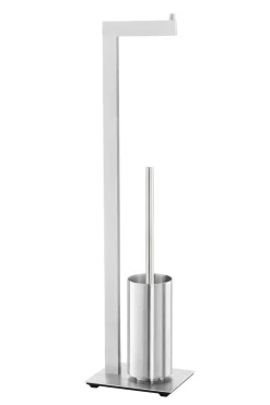 Zack Linea stabiler Toilettenbutler Edelstahl matt