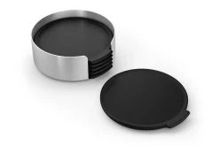 Zack "NORTA" 6er Set Untersetzer für Gläser mit Halter