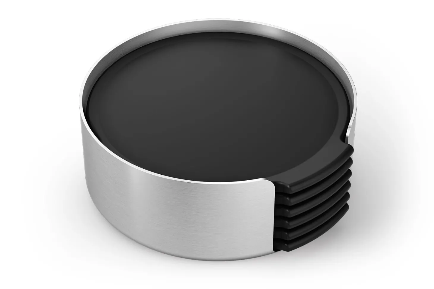 Zack "NORTA" 6er Set Untersetzer für Gläser mit Halter