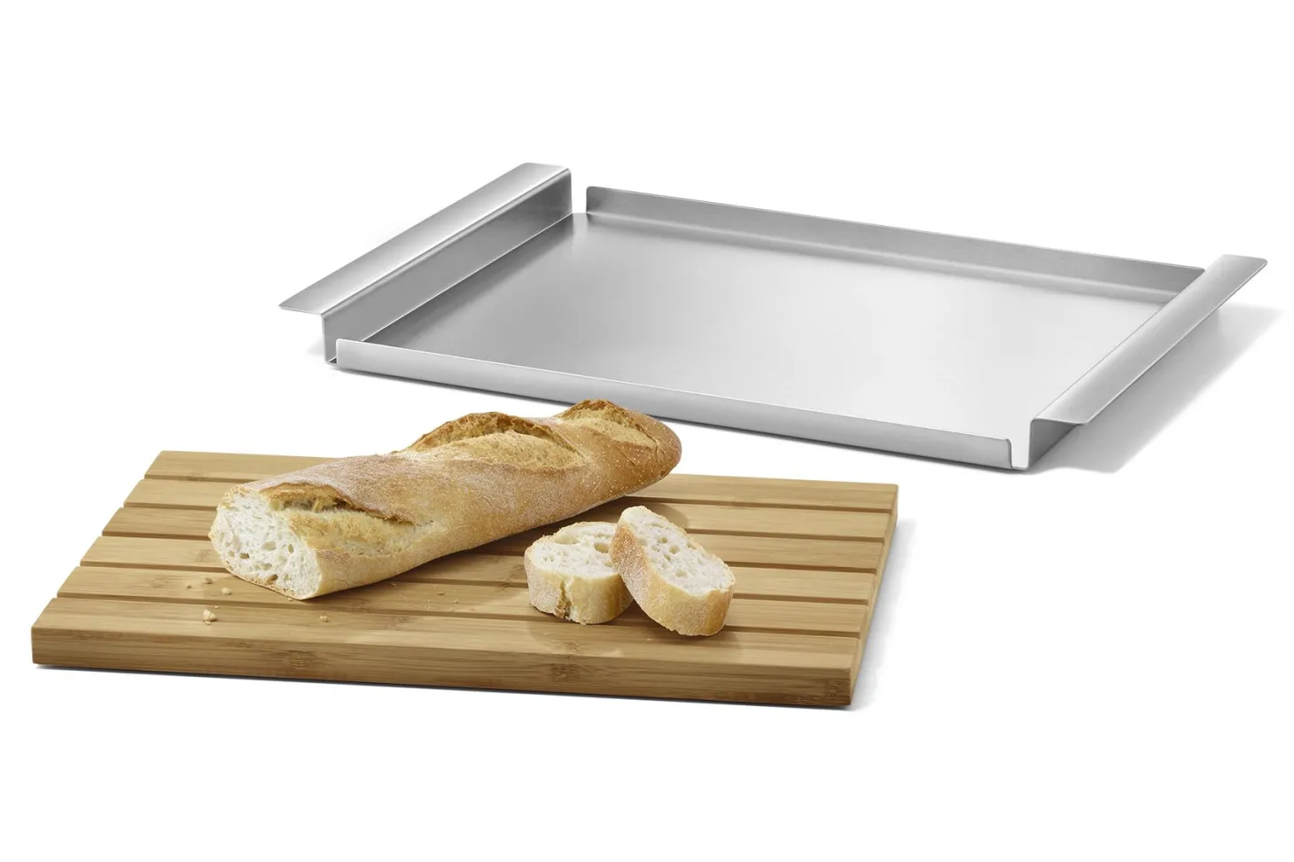 Zack Panas Brotschneidebrett mit Tablett