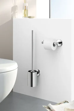 Zack Scala Toilettenbürste mit Wandmontage Schwarz