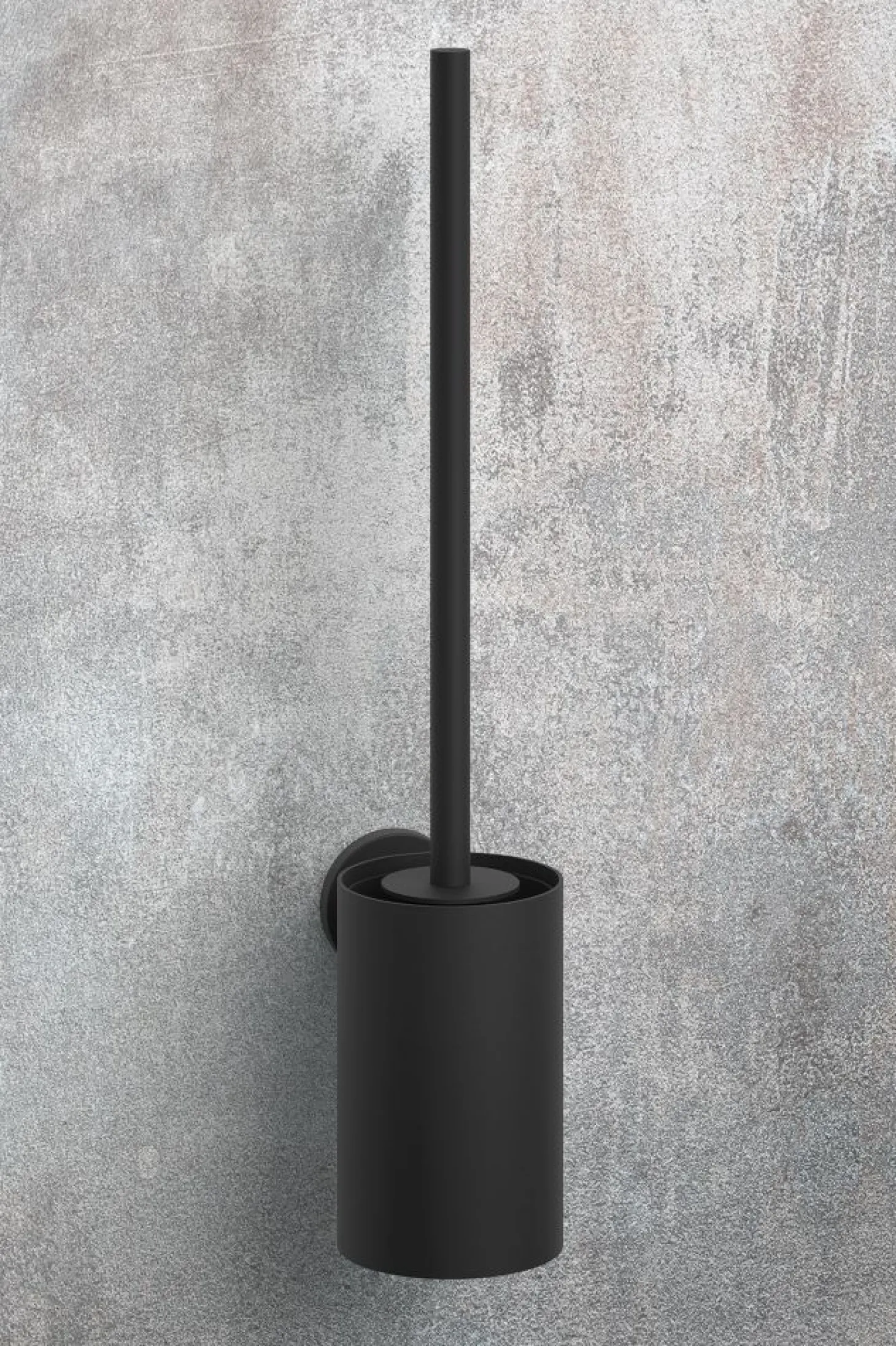 Zack Scala Toilettenbürste mit Wandmontage Schwarz