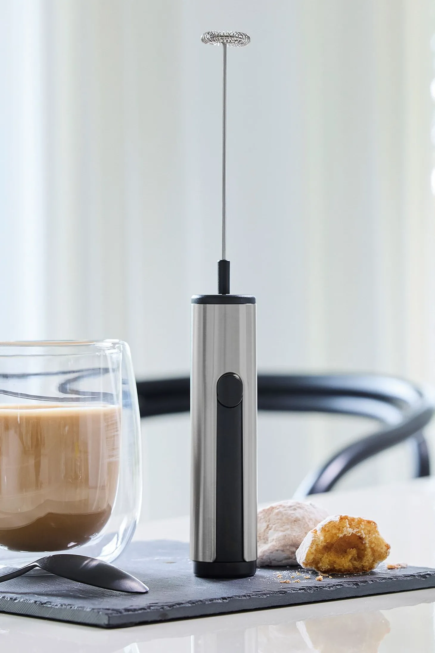 Zack Tazzo elektrischer Milchaufschäumer - zweistufige Motorschaltung