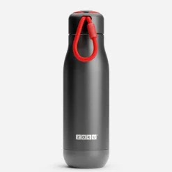 Zoku Edelstahl Trinkflasche 350ml Black